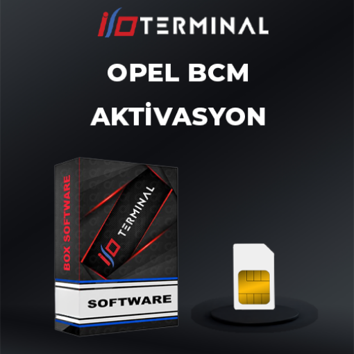 IO Terminal Opel Bcm Aktivasyon Lisansı resmi