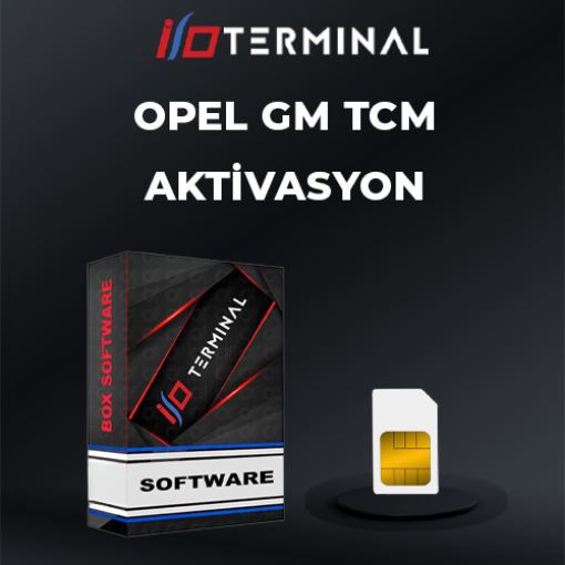 IO Terminal Opel Gm Tcu Aktivasyon Lisansı resmi
