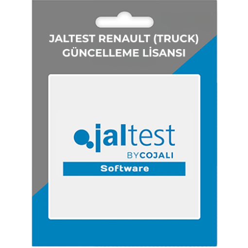 Jaltest Renault Modular Güncelleme Lisansı resmi